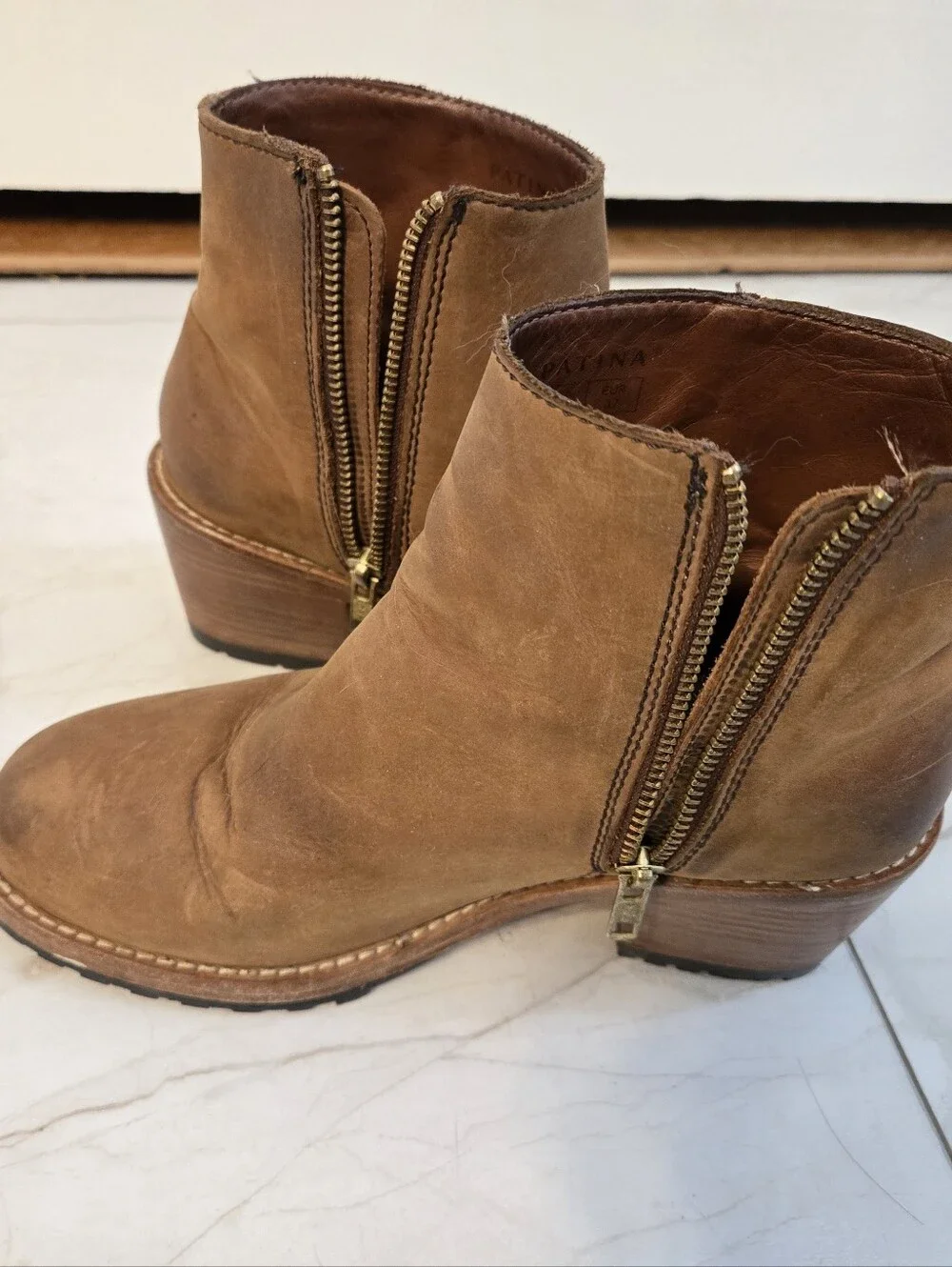 Patina Footwear Chelsea Ankle Boot In Canyon